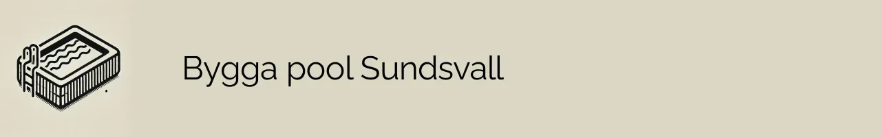 Bygga pool Sundsvall